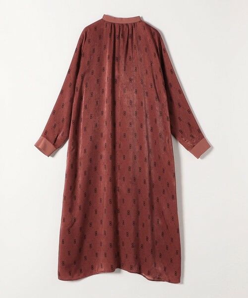 SHIPS / シップス ロング・マキシ丈ワンピース | quaranciel:〈手洗い可能〉モノグラム ドット ロング シャツ ワンピース | 詳細17