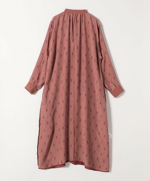 SHIPS / シップス ロング・マキシ丈ワンピース | quaranciel:〈手洗い可能〉モノグラム ドット ロング シャツ ワンピース | 詳細24