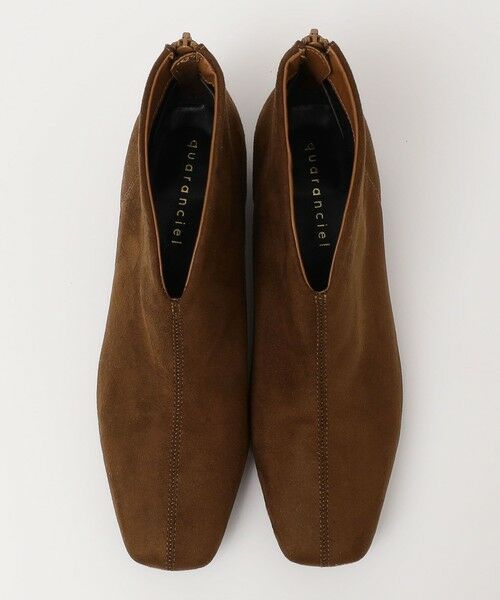 SHIPS / シップス ブーツ（ショート丈） | quaranciel: Vカット スクエアトゥ ショート ブーツ | 詳細9