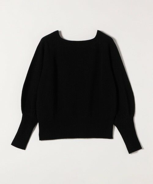 SHIPS / シップス ニット・セーター | quaranciel:〈手洗い可能〉AQUA カシミヤ ミックス ボートネック ロングリブ パフ ニット | 詳細9