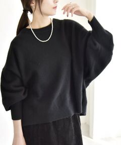 SHIPS / シップス ニット・セーター | quaranciel:〈手洗い可能〉AQUA カシミヤ ミックス ドルマン ニット 25AW