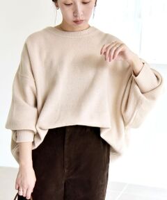 SHIPS / シップス ニット・セーター | quaranciel:〈手洗い可能〉AQUA カシミヤ ミックス ドルマン ニット 25AW