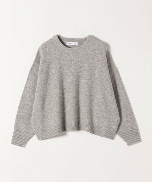 SHIPS / シップス ニット・セーター | 《一部追加予約》quaranciel:〈手洗い可能〉AQUA カシミヤ ミックス ドルマン ニット 25AW | 詳細8