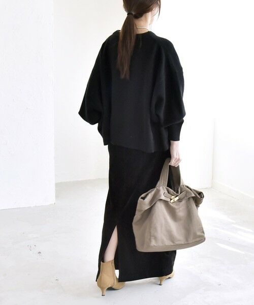 SHIPS / シップス ニット・セーター | quaranciel:〈手洗い可能〉AQUA カシミヤ ミックス ドルマン ニット 25AW | 詳細2