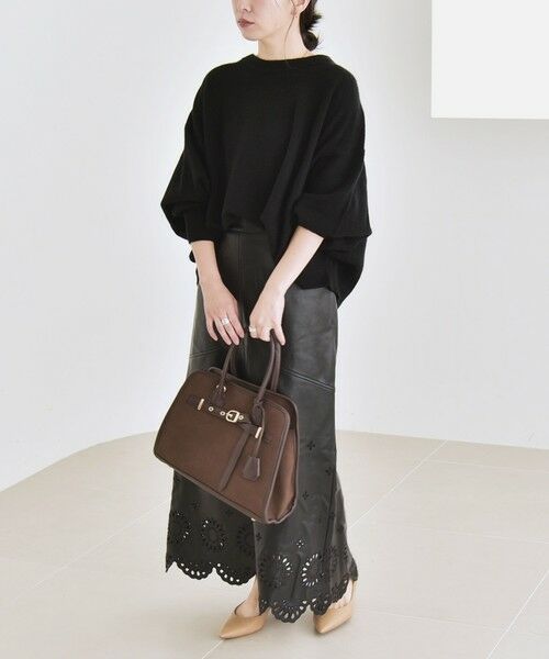 SHIPS / シップス ニット・セーター | quaranciel:〈手洗い可能〉AQUA カシミヤ ミックス ドルマン ニット 25AW | 詳細8