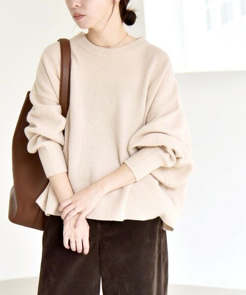 SHIPS / シップス ニット・セーター | quaranciel:〈手洗い可能〉AQUA カシミヤ ミックス ドルマン ニット 25AW | 詳細17