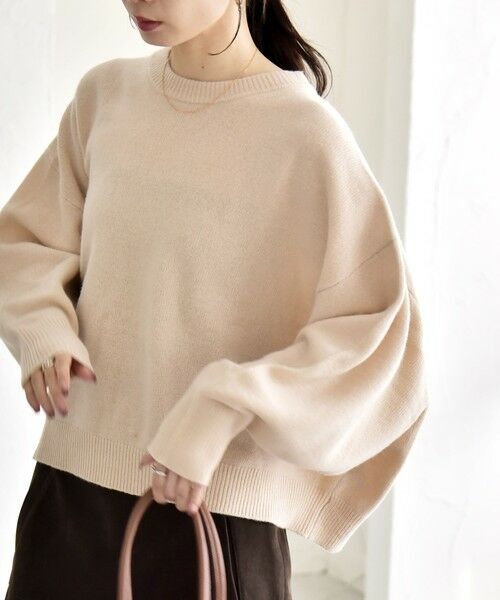 SHIPS / シップス ニット・セーター | quaranciel:〈手洗い可能〉AQUA カシミヤ ミックス ドルマン ニット 25AW | 詳細22