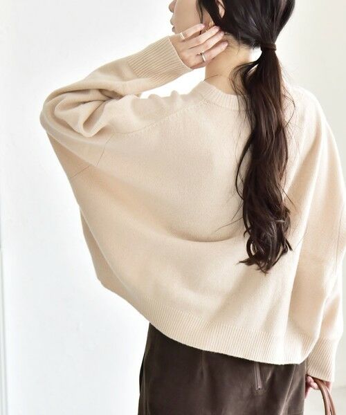 SHIPS / シップス ニット・セーター | quaranciel:〈手洗い可能〉AQUA カシミヤ ミックス ドルマン ニット 25AW | 詳細23