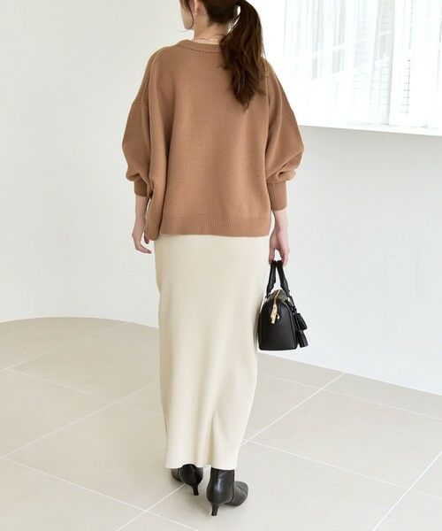 SHIPS / シップス ニット・セーター | quaranciel:〈手洗い可能〉AQUA カシミヤ ミックス ドルマン ニット 25AW | 詳細21