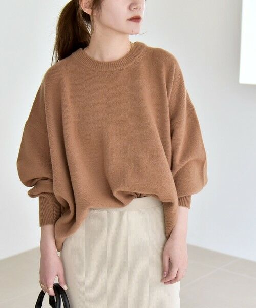 SHIPS / シップス ニット・セーター | quaranciel:〈手洗い可能〉AQUA カシミヤ ミックス ドルマン ニット 25AW | 詳細22