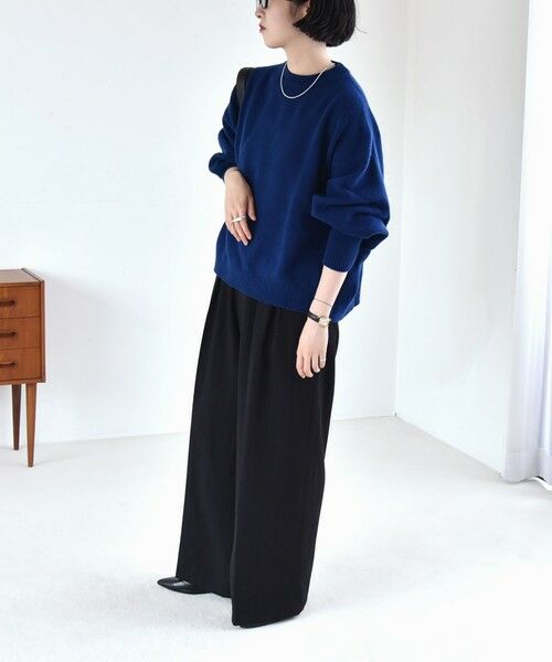 SHIPS / シップス ニット・セーター | quaranciel:〈手洗い可能〉AQUA カシミヤ ミックス ドルマン ニット 25AW | 詳細28
