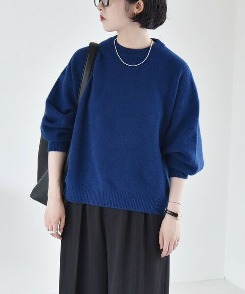 SHIPS / シップス ニット・セーター | quaranciel:〈手洗い可能〉AQUA カシミヤ ミックス ドルマン ニット 25AW | 詳細30