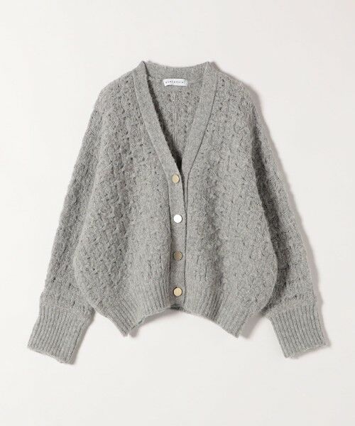 SHIPS / シップス カーディガン・ボレロ | quaranciel: 透かし編み Vネック コンパクト ドルマンニットカーディガン | 詳細21