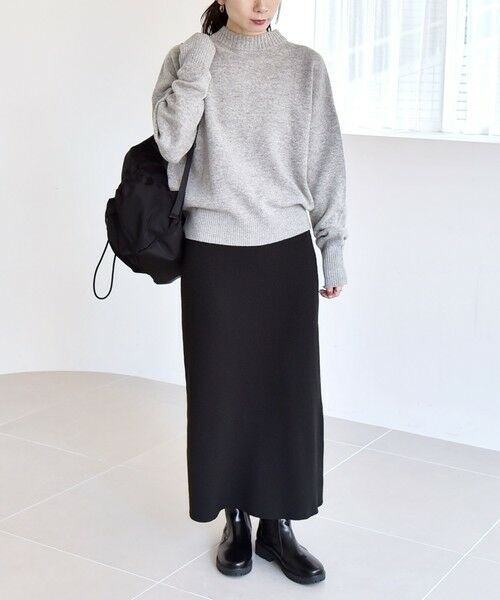 SHIPS / シップス カーディガン・ボレロ | 《一部追加予約》quaranciel: AQUA カシミヤ ミックス 2way ハイネック カーディガン | 詳細1