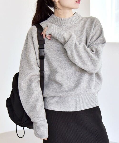 SHIPS / シップス カーディガン・ボレロ | 《一部追加予約》quaranciel: AQUA カシミヤ ミックス 2way ハイネック カーディガン | 詳細3