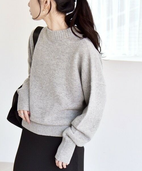 SHIPS / シップス カーディガン・ボレロ | 《一部追加予約》quaranciel: AQUA カシミヤ ミックス 2way ハイネック カーディガン | 詳細4