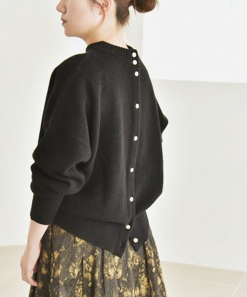 SHIPS / シップス カーディガン・ボレロ | 《一部追加予約》quaranciel: AQUA カシミヤ ミックス 2way ハイネック カーディガン | 詳細15