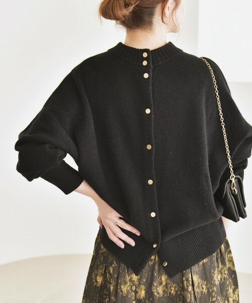 SHIPS / シップス カーディガン・ボレロ | 《一部追加予約》quaranciel: AQUA カシミヤ ミックス 2way ハイネック カーディガン | 詳細8