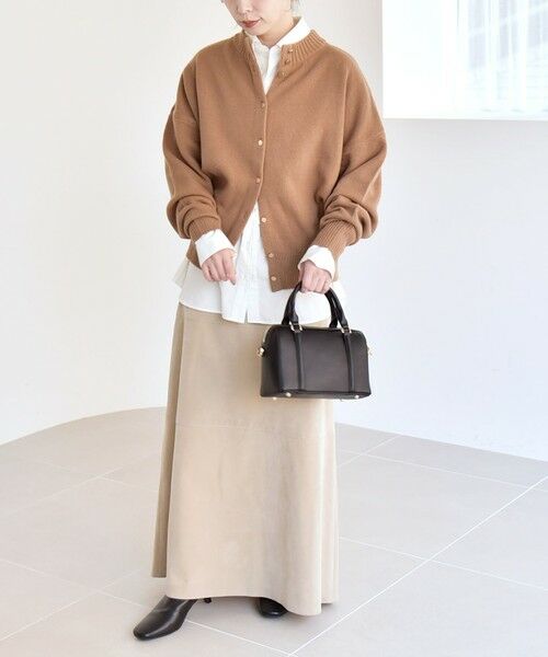 SHIPS / シップス カーディガン・ボレロ | 《一部追加予約》quaranciel: AQUA カシミヤ ミックス 2way ハイネック カーディガン | 詳細28