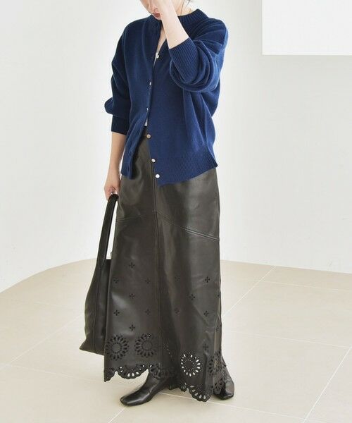 SHIPS / シップス カーディガン・ボレロ | 《一部追加予約》quaranciel: AQUA カシミヤ ミックス 2way ハイネック カーディガン | 詳細20