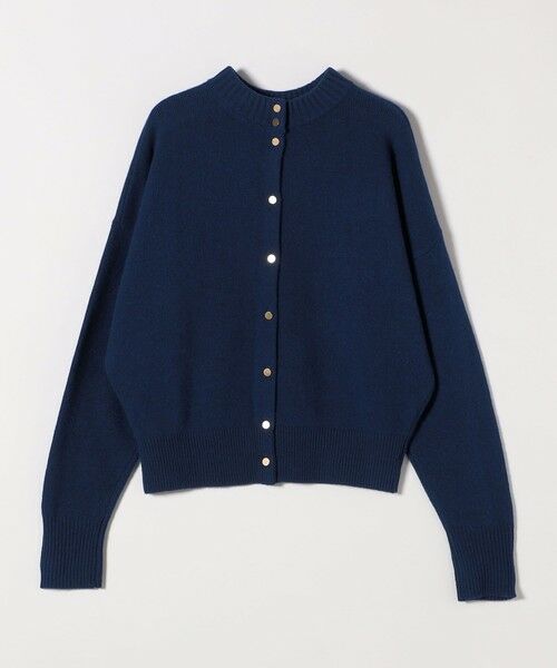 SHIPS / シップス カーディガン・ボレロ | 《一部追加予約》quaranciel: AQUA カシミヤ ミックス 2way ハイネック カーディガン | 詳細28