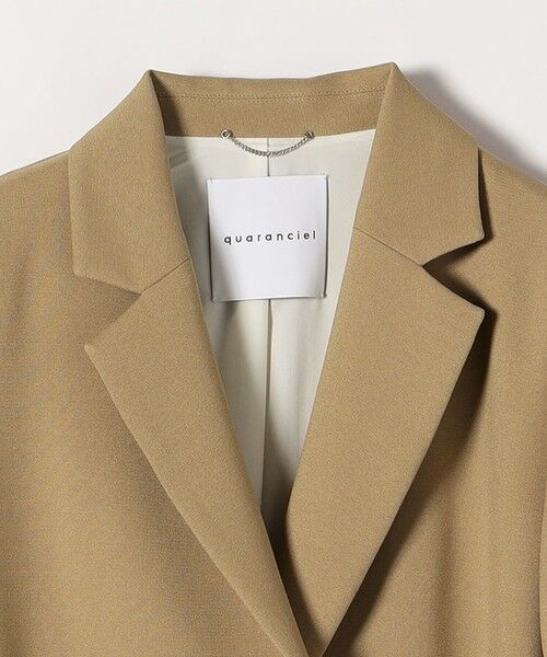 SHIPS / シップス テーラードジャケット | quaranciel:〈洗濯機可能〉ダブルクロス ベルト デザイン 3way テーラード ジャケット | 詳細15