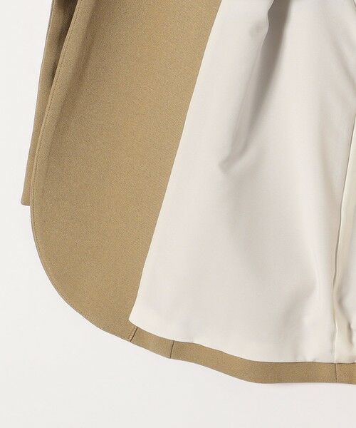 SHIPS / シップス テーラードジャケット | quaranciel:〈洗濯機可能〉ダブルクロス ベルト デザイン 3way テーラード ジャケット | 詳細18