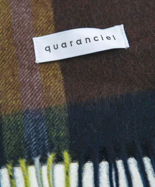 SHIPS / シップス マフラー・ショール・スヌード・ストール | quaranciel: カシミヤ ミックス チェック ストール 25AW | 詳細11