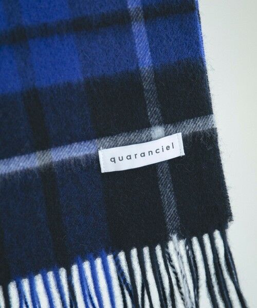 SHIPS / シップス マフラー・ショール・スヌード・ストール | quaranciel: カシミヤ ミックス チェック ストール 25AW | 詳細18