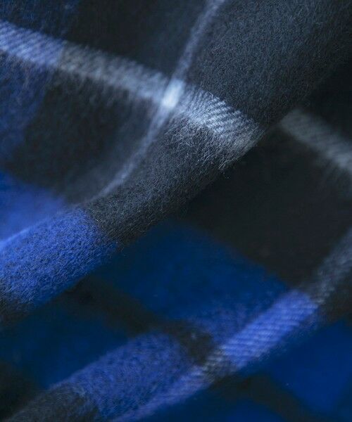 SHIPS / シップス マフラー・ショール・スヌード・ストール | quaranciel: カシミヤ ミックス チェック ストール 25AW | 詳細19