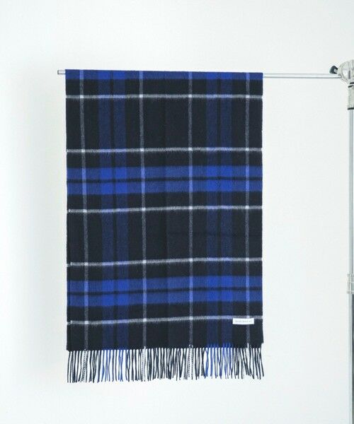 SHIPS / シップス マフラー・ショール・スヌード・ストール | quaranciel: カシミヤ ミックス チェック ストール 25AW | 詳細20