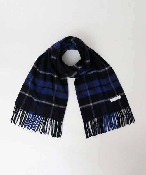 SHIPS / シップス マフラー・ショール・スヌード・ストール | quaranciel: カシミヤ ミックス チェック ストール 25AW | 詳細21