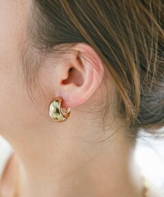 SHIPS / シップス ピアス・イヤリング | quaranciel: ラウンド デザイン イヤリング