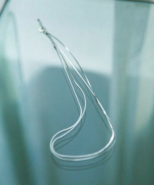 SHIPS / シップス ネックレス・ペンダント・チョーカー | quaranciel: 2連 チェーン ネックレス | 詳細2