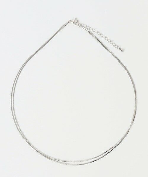 SHIPS / シップス ネックレス・ペンダント・チョーカー | quaranciel: 2連 チェーン ネックレス | 詳細3