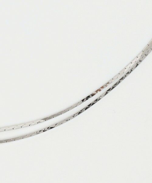 SHIPS / シップス ネックレス・ペンダント・チョーカー | quaranciel: 2連 チェーン ネックレス | 詳細4