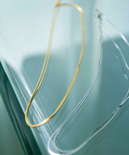 SHIPS / シップス ネックレス・ペンダント・チョーカー | quaranciel: 2連 チェーン ネックレス | 詳細9