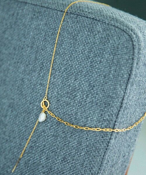 SHIPS / シップス ネックレス・ペンダント・チョーカー | quaranciel: ワントップ 淡水パール マンテルチェーン ロング ネックレス | 詳細2