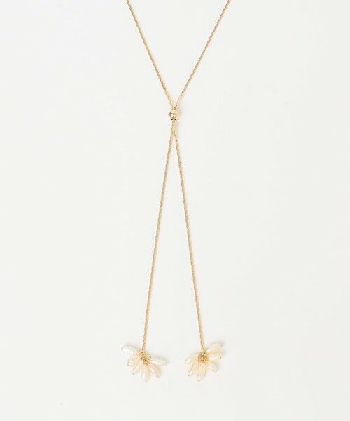 SHIPS / シップス ネックレス・ペンダント・チョーカー | quaranciel: ミニ 淡水パール フラワーデザイン ネックレス | 詳細5