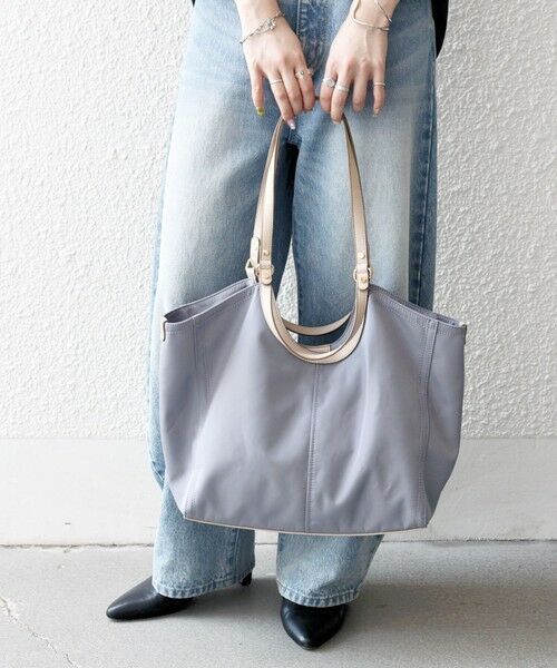 SHIPS / シップス トートバッグ | SHIPS any: 3WAY バイカラー A4 トート バッグ | 詳細1