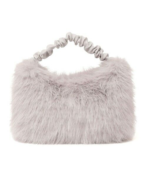 SHIPS / シップス ショルダーバッグ | 《追加予約》SHIPS any: 2WAY フェイクファー ギャザー ショルダー バッグ | 詳細6