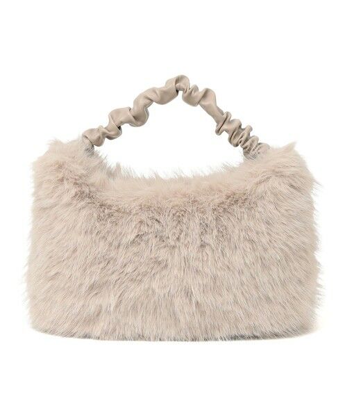 SHIPS / シップス ショルダーバッグ | 《追加予約》SHIPS any: 2WAY フェイクファー ギャザー ショルダー バッグ | 詳細12