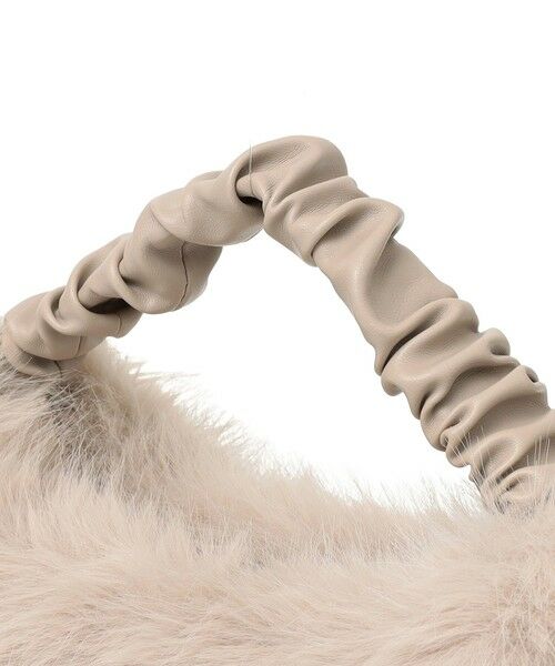 SHIPS / シップス ショルダーバッグ | 《追加予約》SHIPS any: 2WAY フェイクファー ギャザー ショルダー バッグ | 詳細15