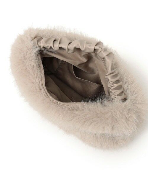 SHIPS / シップス ショルダーバッグ | 《追加予約》SHIPS any: 2WAY フェイクファー ギャザー ショルダー バッグ | 詳細19