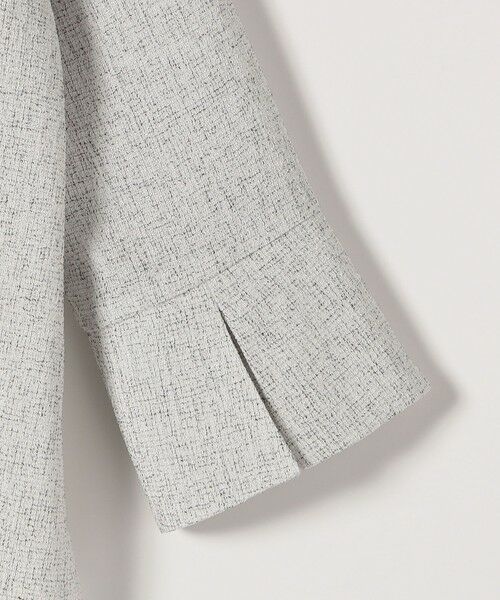 SHIPS / シップス シャツ・ブラウス | SHIPS any:〈洗濯機可能〉ツイード ライク オーバー ブラウス［NAVY BLUE］ | 詳細13