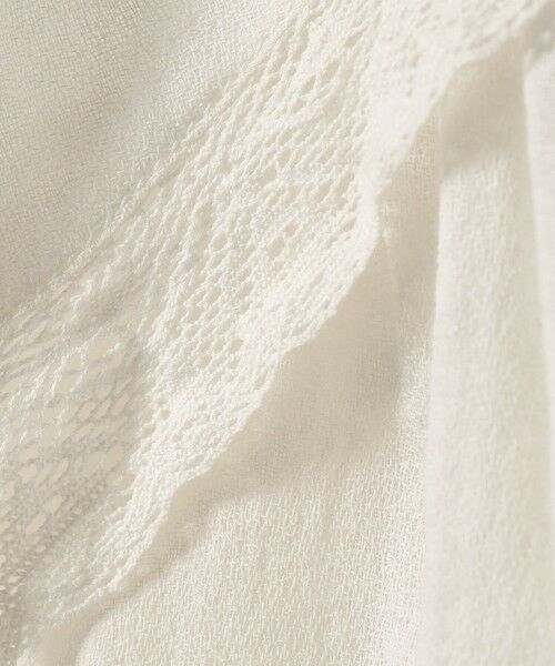 SHIPS / シップス シャツ・ブラウス | SHIPS any:〈洗濯機可能〉コットン モス セーラー カラー レース ブラウス | 詳細8