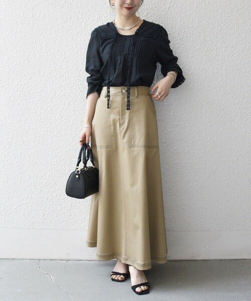 SHIPS / シップス シャツ・ブラウス | SHIPS any:〈洗濯機可能〉コットン モス セーラー カラー レース ブラウス | 詳細9