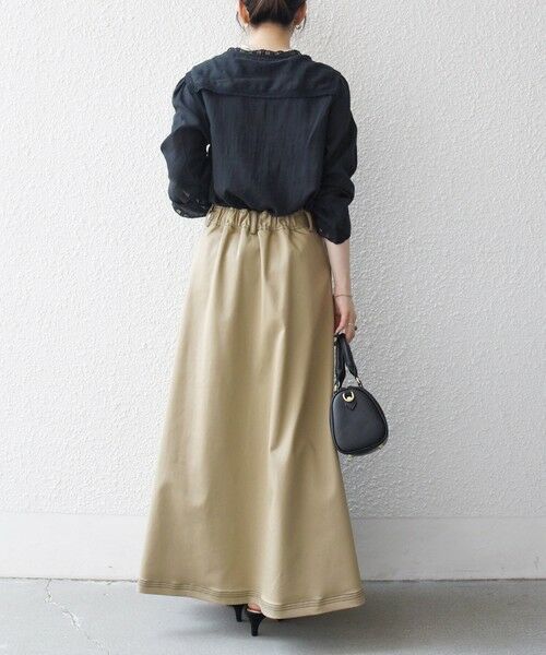 SHIPS / シップス シャツ・ブラウス | SHIPS any:〈洗濯機可能〉コットン モス セーラー カラー レース ブラウス | 詳細10