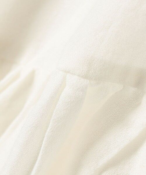 SHIPS / シップス シャツ・ブラウス | SHIPS any:〈洗濯機可能〉コットン モス ラッフル フリル キーネック ブラウス | 詳細8