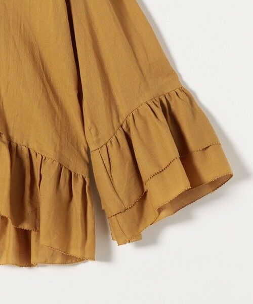 SHIPS / シップス シャツ・ブラウス | SHIPS any:〈洗濯機可能〉コットン モス ラッフル フリル キーネック ブラウス | 詳細29